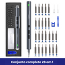 Chave De Fenda Elétrica Multifuncional | kit Completo