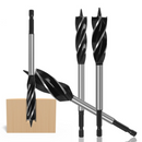 Kit 6 Brocas de Torção em Aço de Alta Velocidade